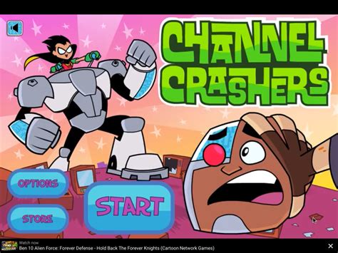 channel crashers teen titans